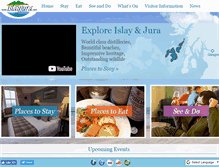 Tablet Screenshot of islayjura.com
